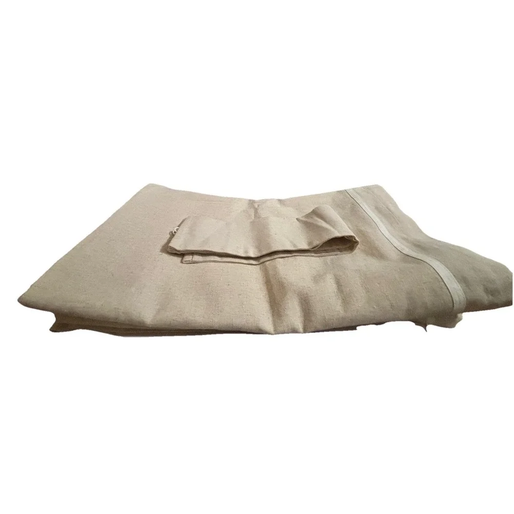 Set of 2 Croscill Classics Curtains Panels  Beige 41